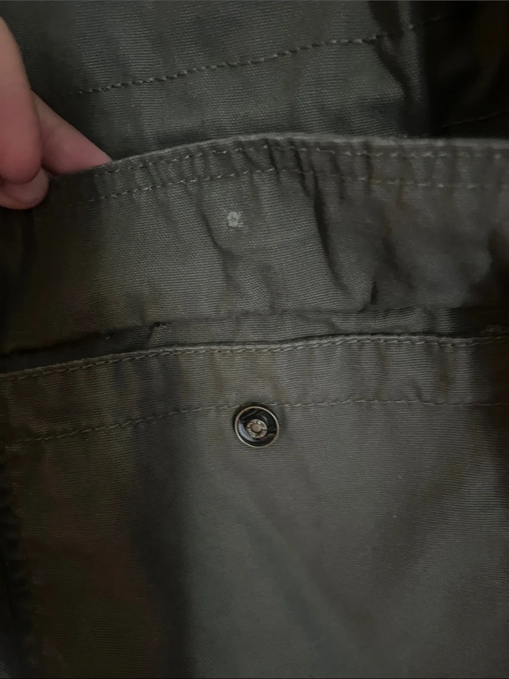 Universal Thread Olive Jacket with Branded Label - Picture 5 of 7